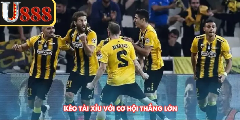 Kèo tài xỉu với cơ hội thắng lớn 