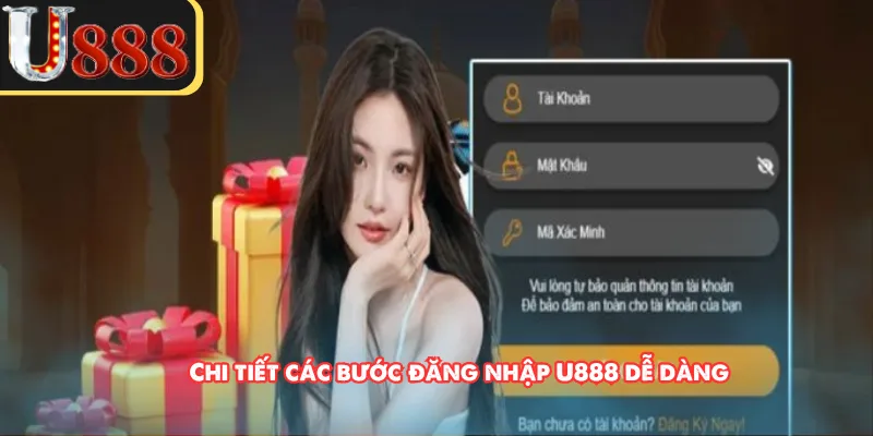 Chi tiết các bước đăng nhập U888 dễ dàng 