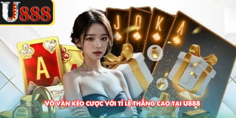 Vô vàn kèo cược với tỉ lệ thắng cao tại U888 